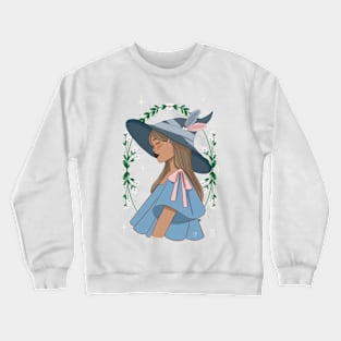 Witch girl Crewneck Sweatshirt